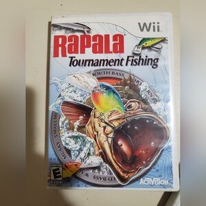 Rapala Tournament Fishing For Nintendo Wii Activision Rated E
